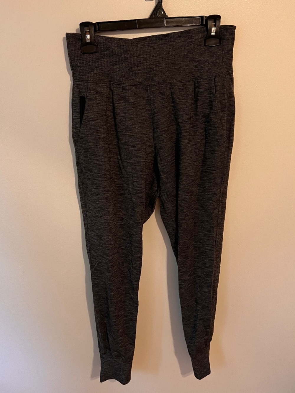 Athleta Venice High Waisted Jogger Pants| Heather Gray | Size S